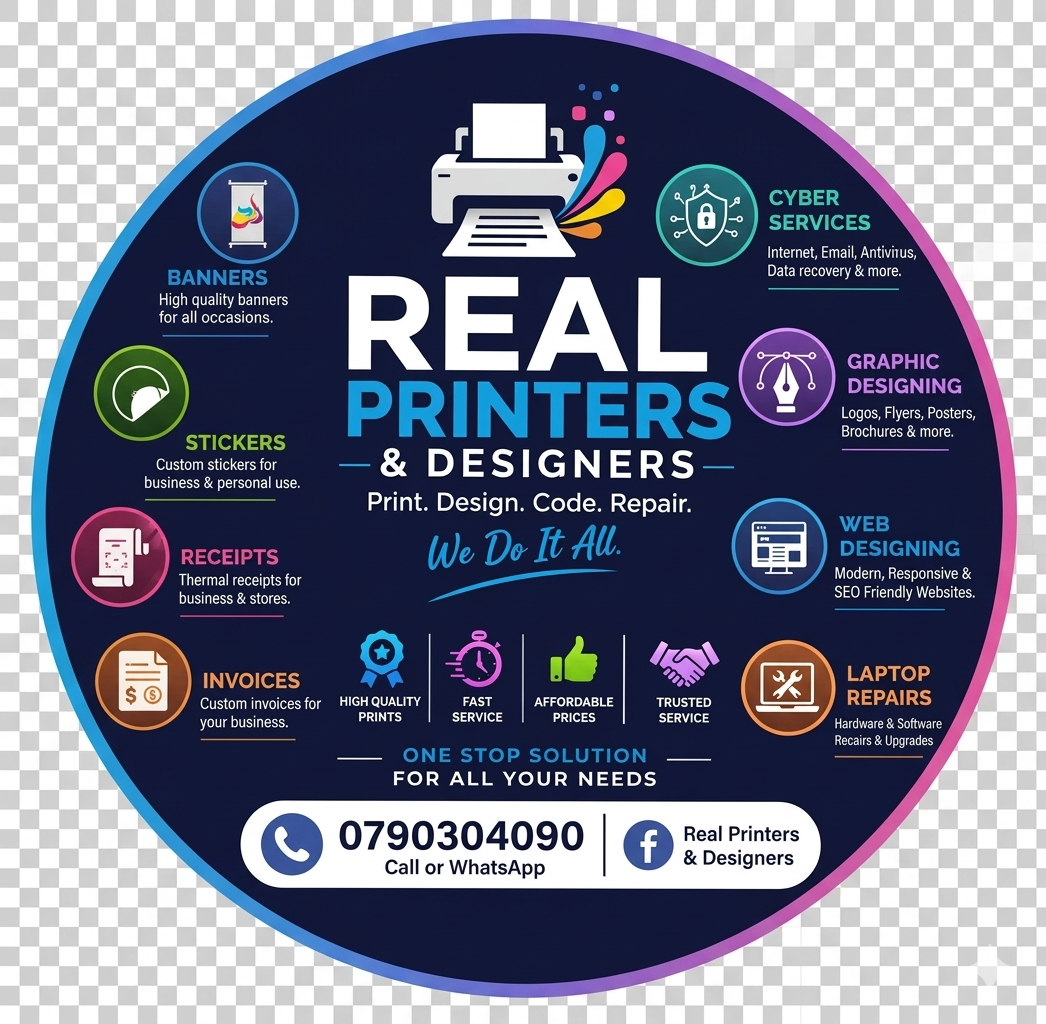 Real Faith Printers Logo